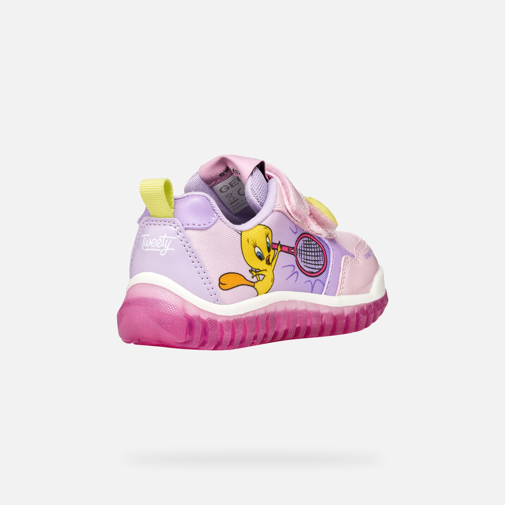Sneakers Looney Tunes LIGHTYLOO PETITE FILLE Lilas - image number 5 | GEOX
