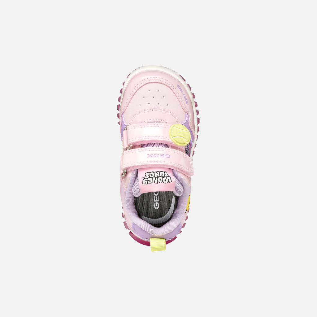 Sneakers Looney Tunes LIGHTYLOO PETITE FILLE Lilas - image number 6 | GEOX