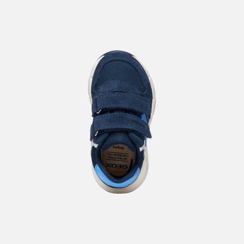 Sneakers with straps FLEXYPER MINI TODDLER BOY Navy/Azure - image number 5 | GEOX
