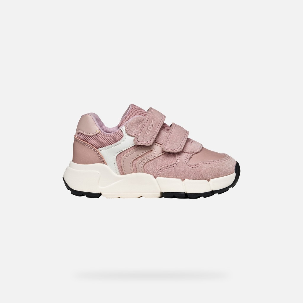 Lightweight cushioned sneakers FLEXYPER MINI TODDLER Old Rose - image number 1 | GEOX