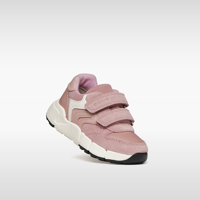 Lightweight cushioned sneakers FLEXYPER MINI TODDLER Old Rose | GEOX
