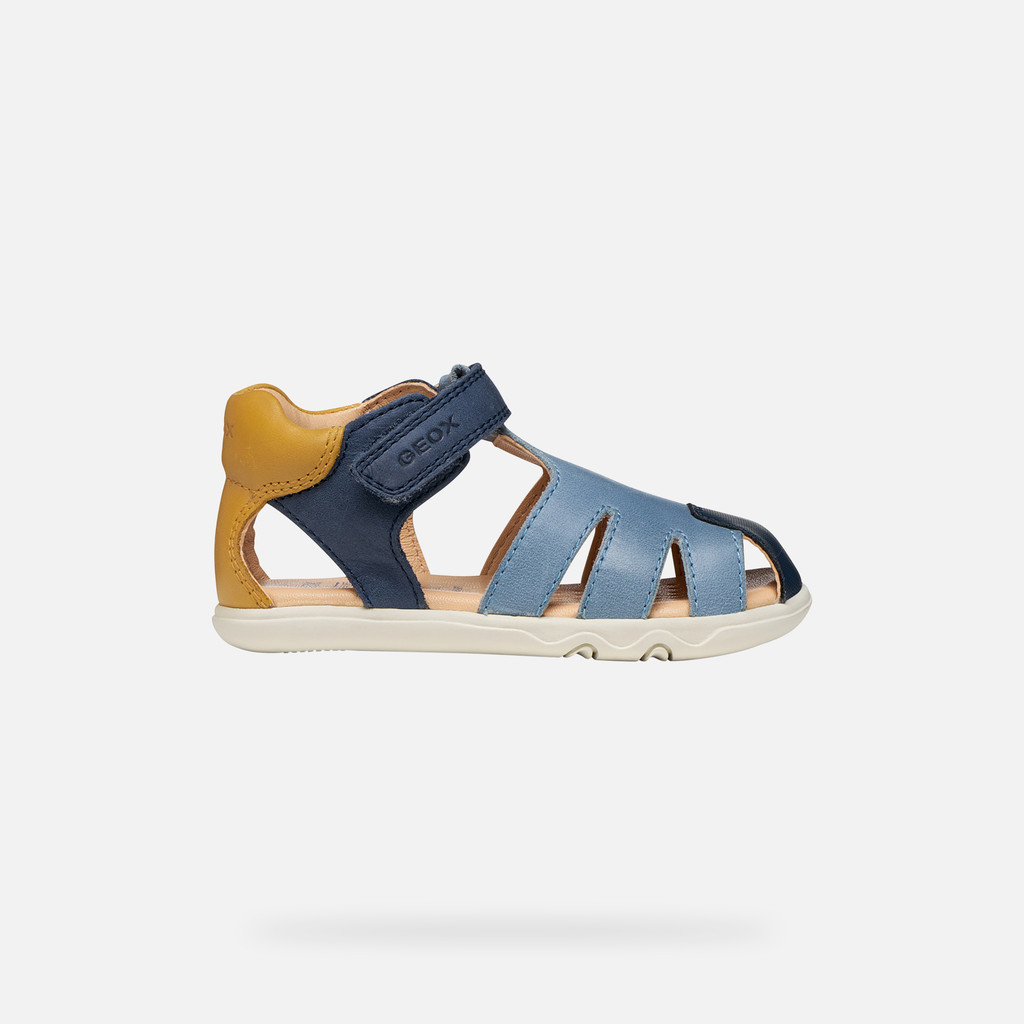Sandal Steppieup Bébé Bleu Marine/ocre