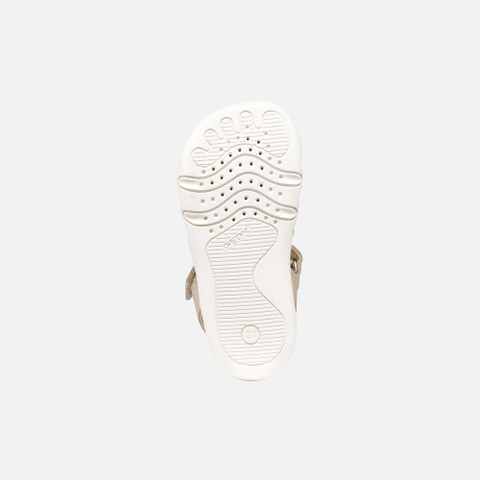 Closed toe sandals SANDAL STEPPIEUP TODDLER GIRL Beige - image number 6 | GEOX