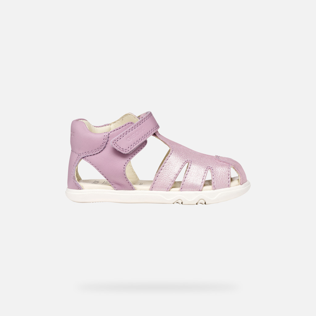 Closed toe sandals SANDAL STEPPIEUP TODDLER GIRL Lilac - image number 1 | GEOX