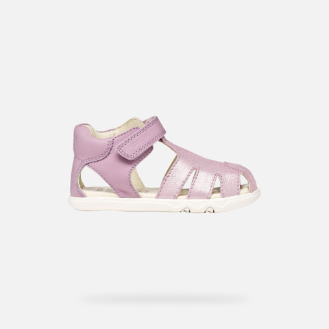 Closed toe sandals SANDAL STEPPIEUP TODDLER GIRL Lilac - image number 1 | GEOX