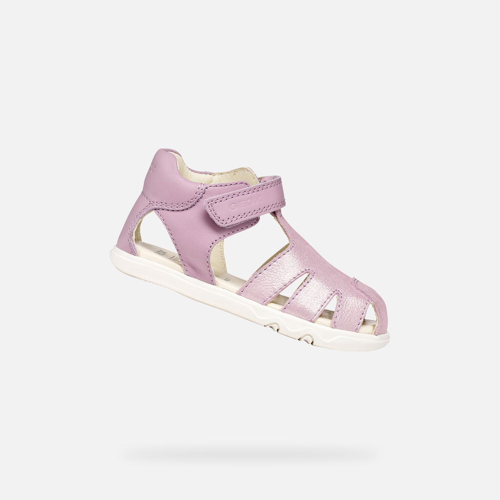 Closed toe sandals SANDAL STEPPIEUP TODDLER GIRL Lilac - image number 0 | GEOX