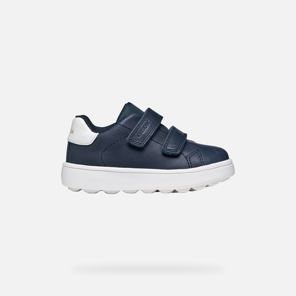 Sneakers with straps MINICUB TODDLER BOY Navy - image number 1 | GEOX