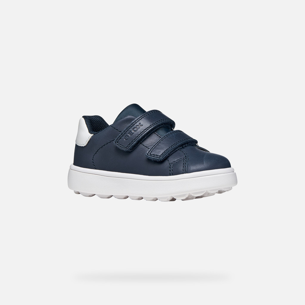 Sneakers with straps MINICUB TODDLER BOY Navy - image number 2 | GEOX