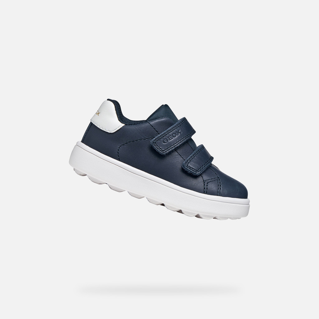 Sneakers with straps MINICUB TODDLER BOY Navy - image number 0 | GEOX