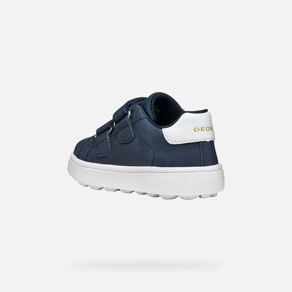Sneakers with straps MINICUB TODDLER BOY Navy - image number 3 | GEOX