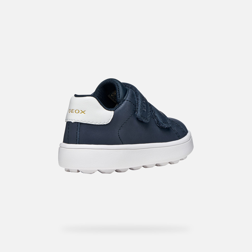 Sneakers with straps MINICUB TODDLER BOY Navy - image number 4 | GEOX