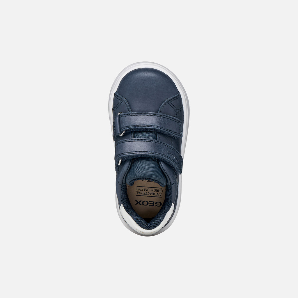 Sneakers with straps MINICUB TODDLER BOY Navy - image number 5 | GEOX