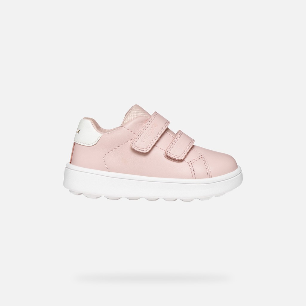 Sneakers &agrave; scratch MINICUB PETITE FILLE Rose clair - image number 1 | GEOX