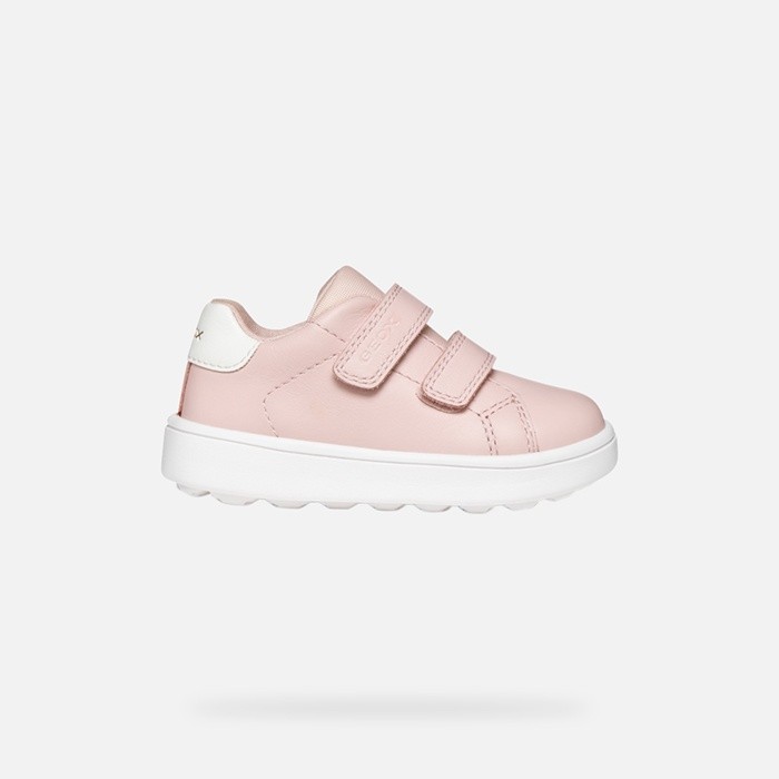 Sneakers with straps MINICUB TODDLER GIRL Light Rose | GEOX