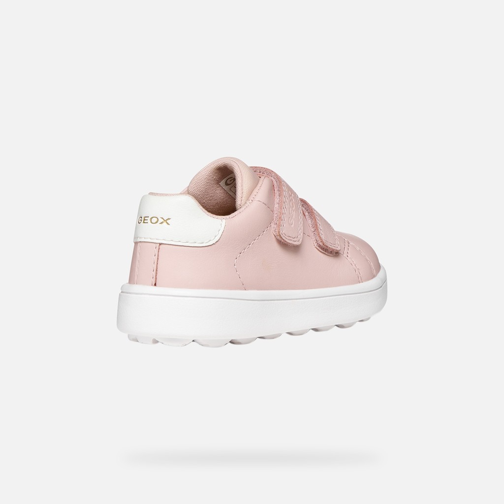 Sneakers &agrave; scratch MINICUB PETITE FILLE Rose clair - image number 4 | GEOX