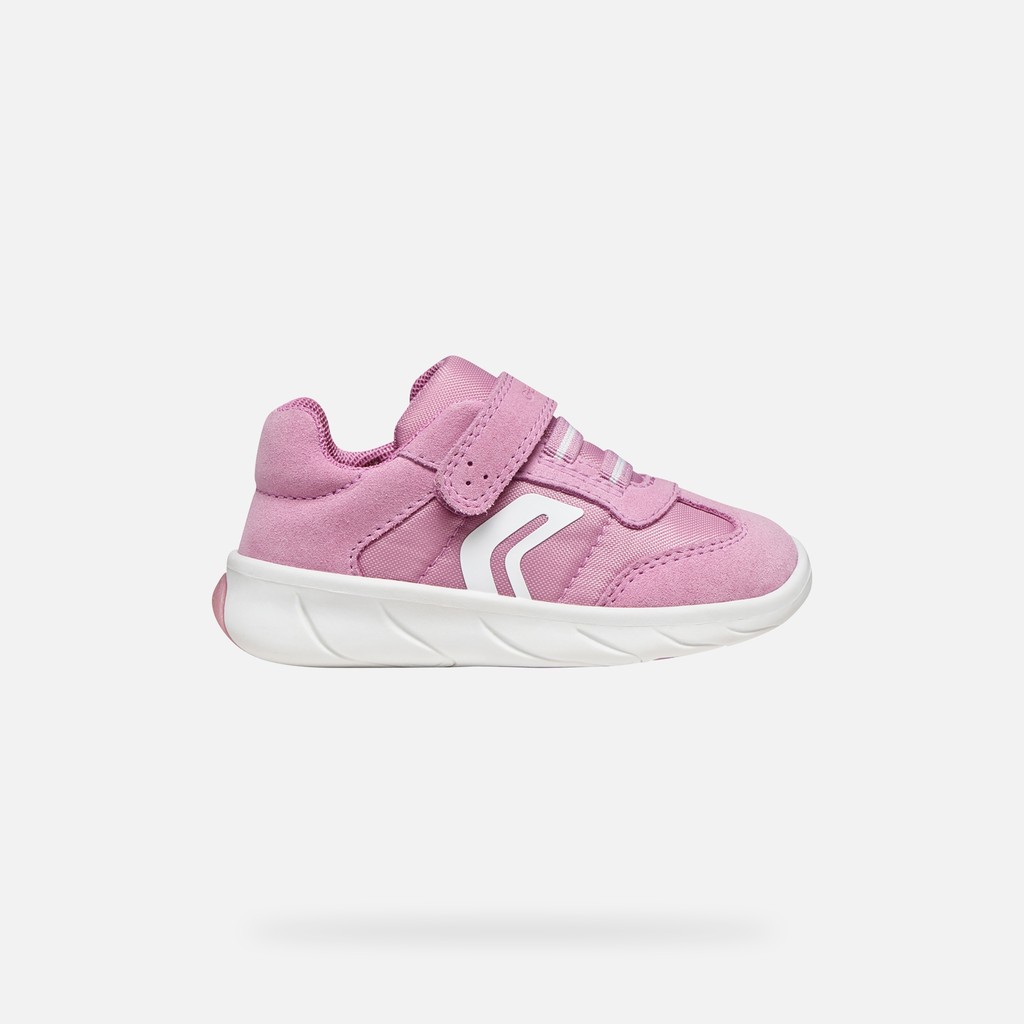 Barfu&szlig;schuhe FOOT-RUN KLEINKIND M&Auml;DCHEN Dunkelrosa/Wei&szlig; - image number 1 | GEOX