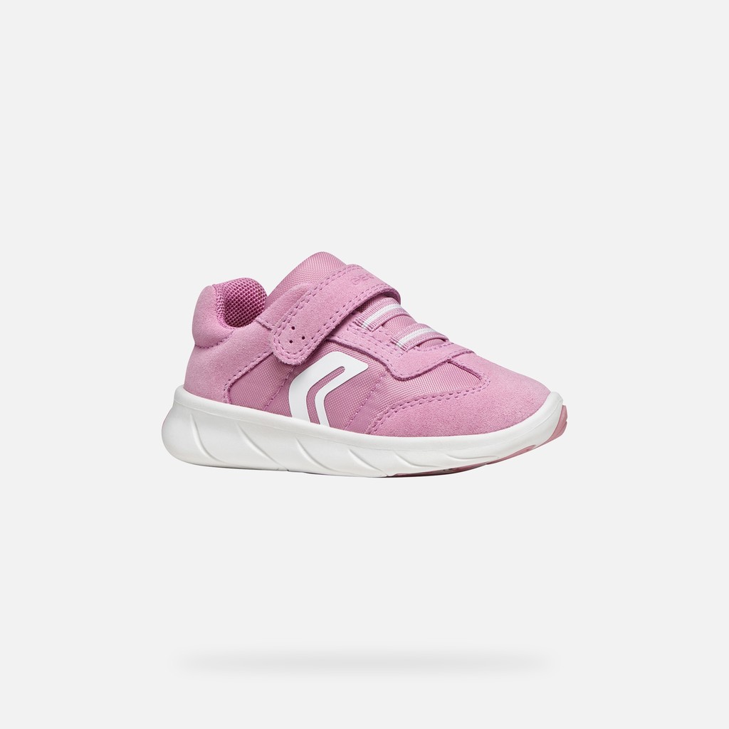 Barfu&szlig;schuhe FOOT-RUN KLEINKIND M&Auml;DCHEN Dunkelrosa/Wei&szlig; - image number 2 | GEOX