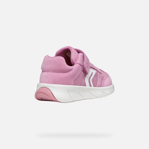 Barfu&szlig;schuhe FOOT-RUN KLEINKIND M&Auml;DCHEN Dunkelrosa/Wei&szlig; - image number 4 | GEOX