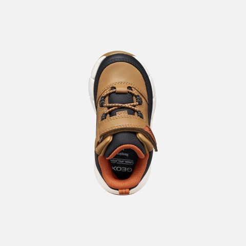 Waterproof ankle boots FLEXYPER MINI ABX TODDLER BOY Dark Yellow/Black - image number 5 | GEOX