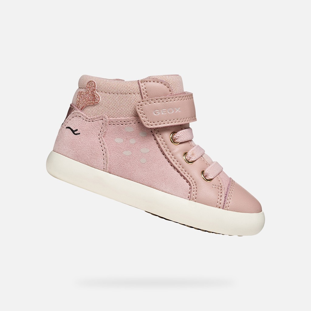 Scarpe con strappo GISLI BIMBA Rosa antico - image number 0 | GEOX