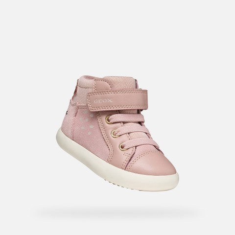 Scarpe con strappo GISLI BIMBA Rosa antico - image number 4 | GEOX