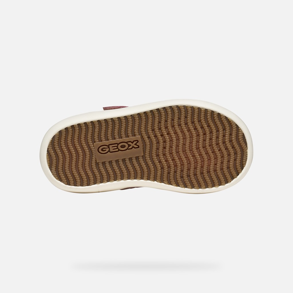 Scarpe con strappo GISLI BIMBA Rosa antico - image number 6 | GEOX