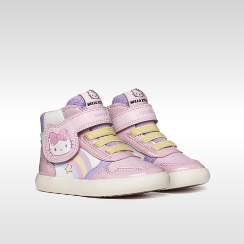Hello Kitty shoes GISLI TODDLER GIRL White/Pink - image number 7 | GEOX