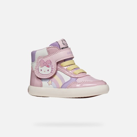 Hello Kitty shoes GISLI TODDLER GIRL White/Pink - image number 2 | GEOX