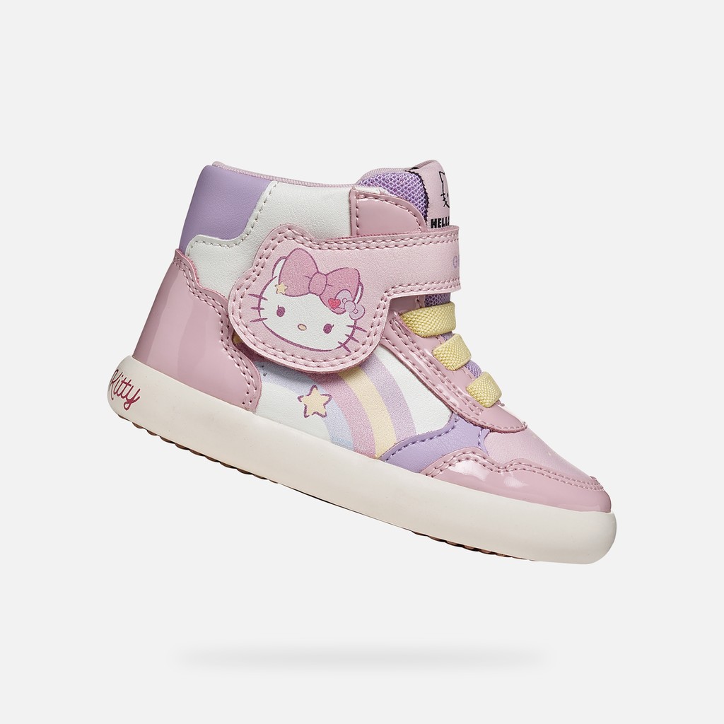 Hello Kitty shoes GISLI TODDLER GIRL White/Pink - image number 0 | GEOX