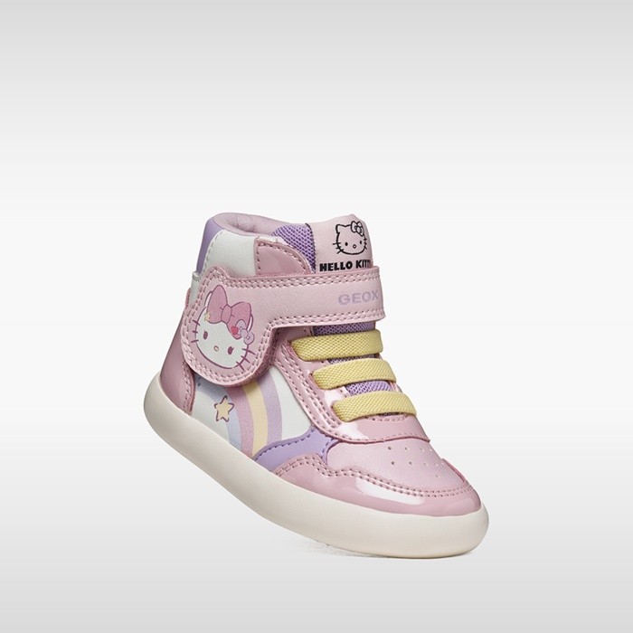 Hello Kitty shoes GISLI TODDLER GIRL White/Pink | GEOX