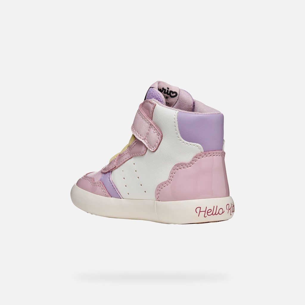 Hello Kitty shoes GISLI TODDLER GIRL White/Pink - image number 3 | GEOX