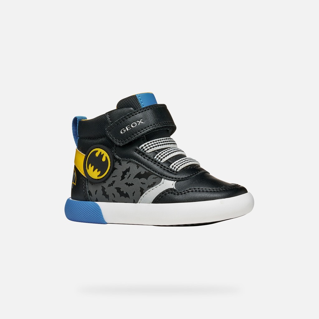 Batman shoes GISLI TODDLER BOY Black/Yellow - image number 2 | GEOX