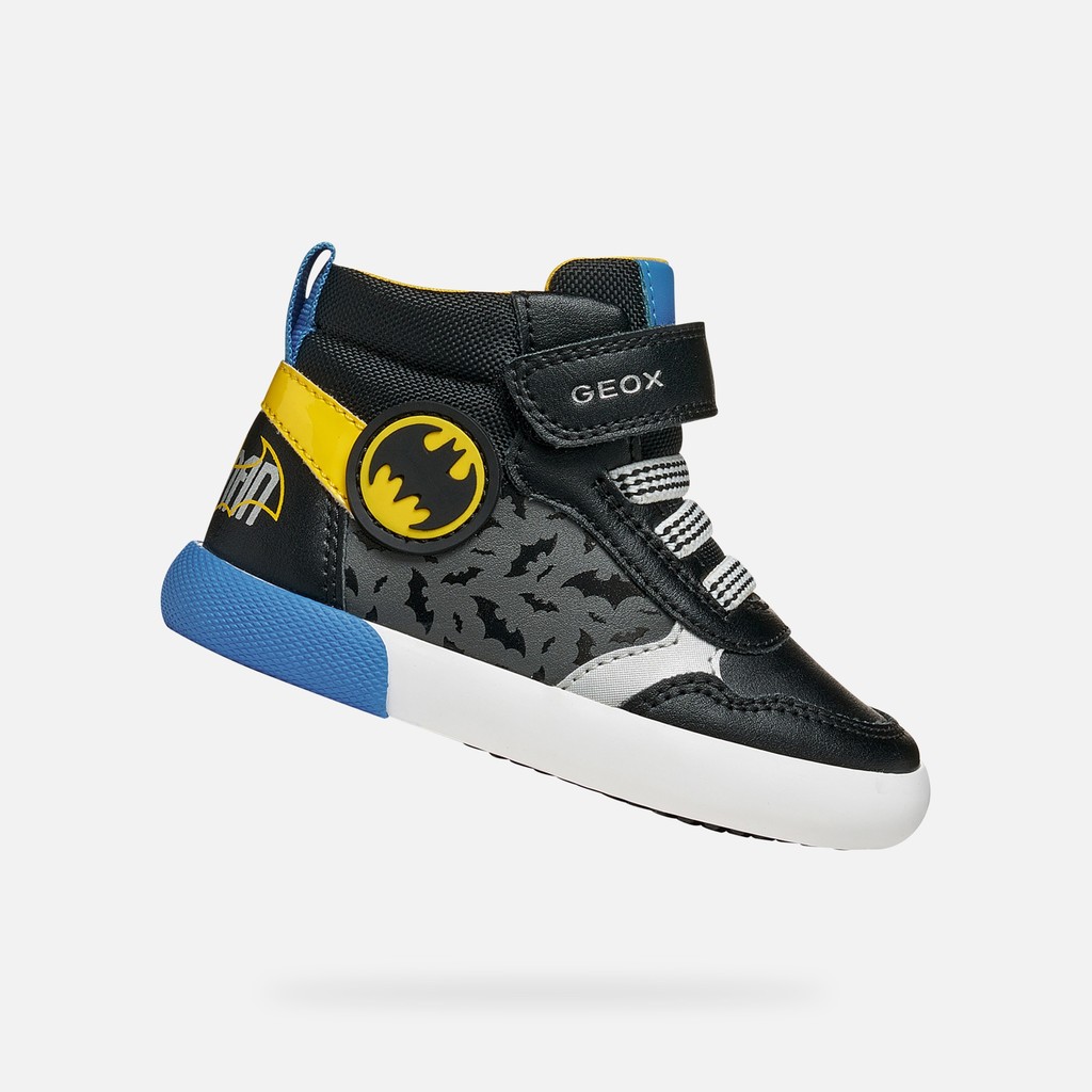 Batman shoes GISLI TODDLER BOY Black/Yellow - image number 0 | GEOX