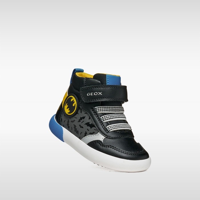 Batman shoes GISLI TODDLER BOY Black/Yellow | GEOX