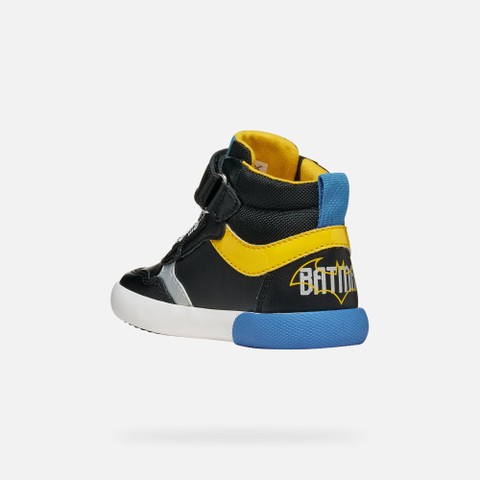 Batman shoes GISLI TODDLER BOY Black/Yellow - image number 3 | GEOX
