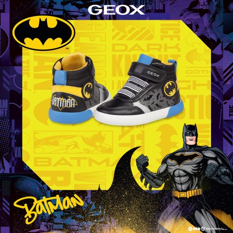 Batman shoes GISLI TODDLER BOY Black/Yellow - image number 1 | GEOX