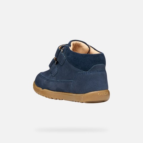 Toddler velcro shoes MACCHIA BABY BOY Navy - image number 3 | GEOX