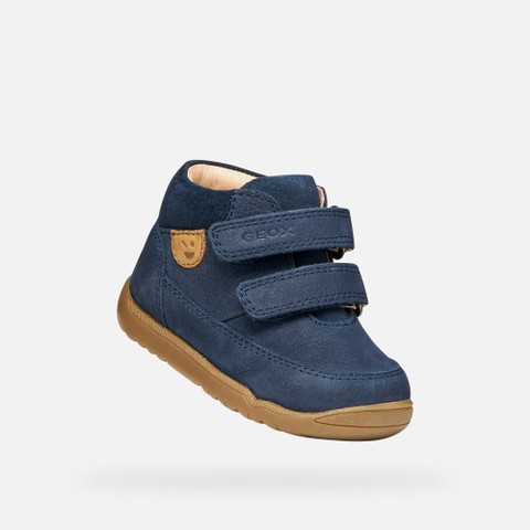 Toddler velcro shoes MACCHIA BABY BOY Navy - image number 4 | GEOX