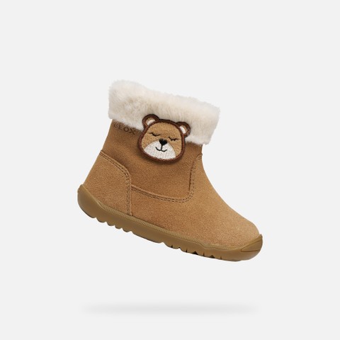 Toddler shoes MACCHIA BABY GIRL Whisky | GEOX