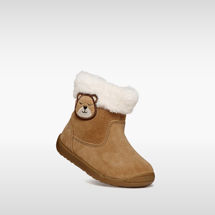 Toddler shoes MACCHIA BABY GIRL Whisky | GEOX