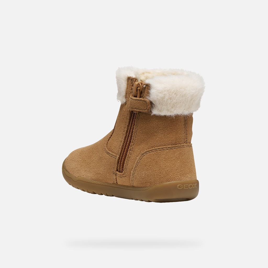 Toddler shoes MACCHIA BABY GIRL Whisky - image number 3 | GEOX