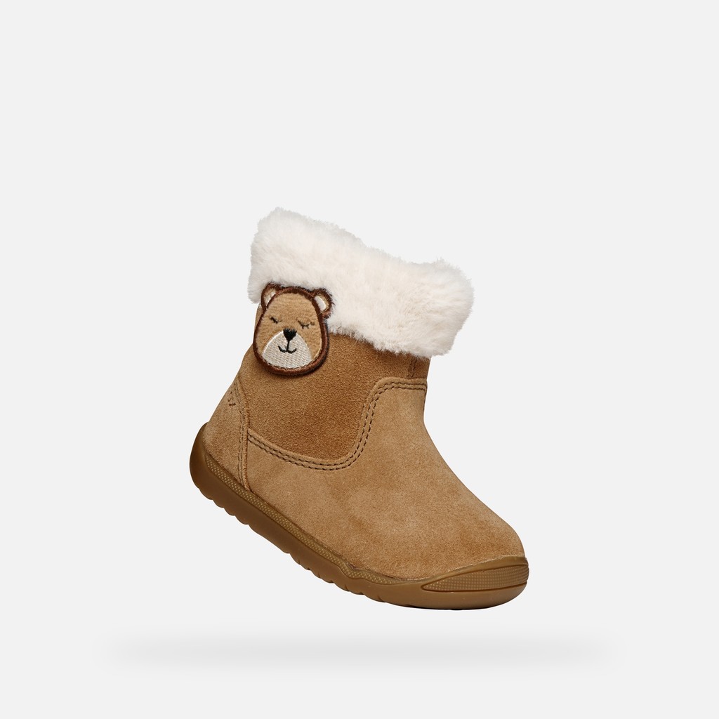 Toddler shoes MACCHIA BABY GIRL Whisky - image number 4 | GEOX