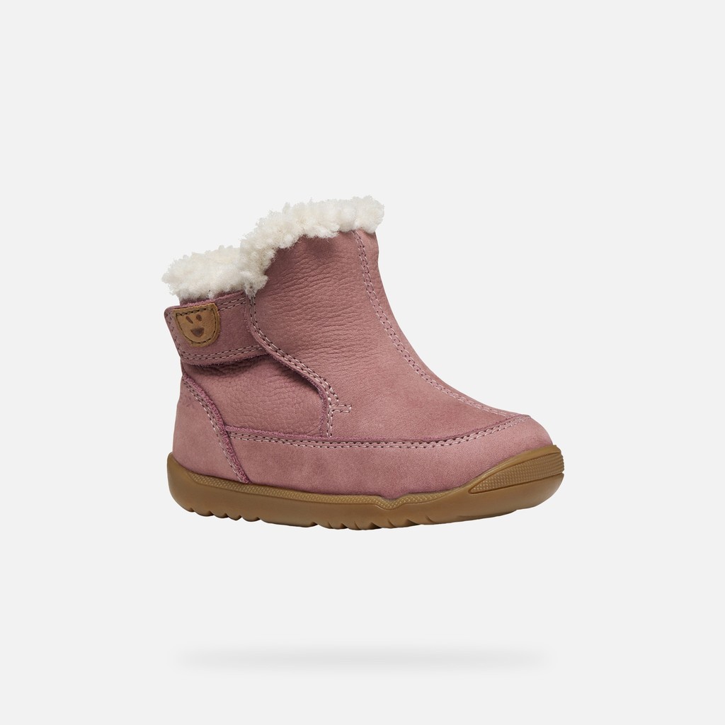 Toddler velcro shoes MACCHIA BABY GIRL Dark Pink - image number 2 | GEOX