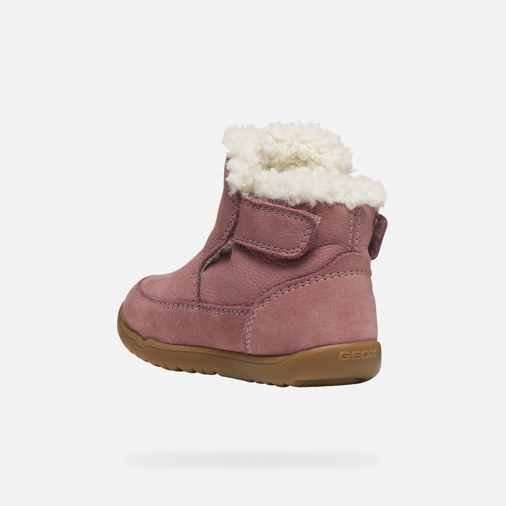 Toddler velcro shoes MACCHIA BABY GIRL Dark Pink - image number 3 | GEOX
