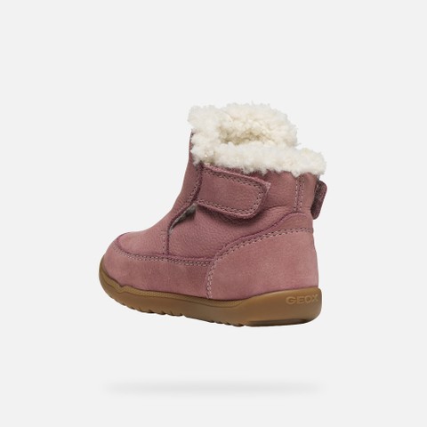 Toddler velcro shoes MACCHIA BABY GIRL Dark Pink - image number 3 | GEOX