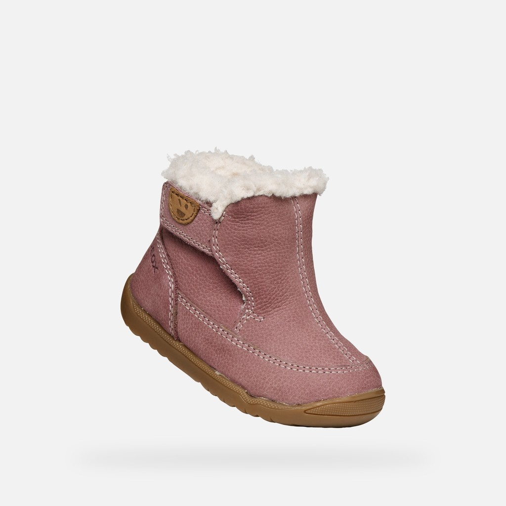 Toddler velcro shoes MACCHIA BABY GIRL Dark Pink - image number 4 | GEOX