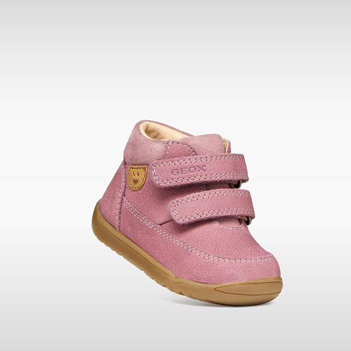 Toddler velcro shoes MACCHIA BABY GIRL Dark Pink | GEOX