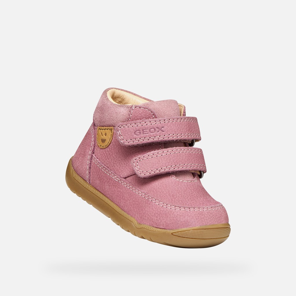 Toddler velcro shoes MACCHIA BABY GIRL Dark Pink - image number 4 | GEOX
