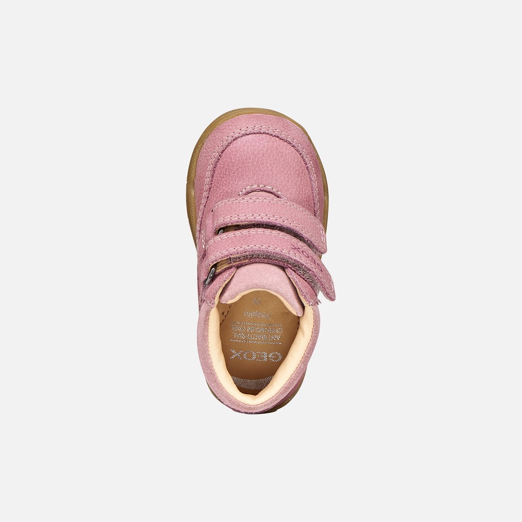 Toddler velcro shoes MACCHIA BABY GIRL Dark Pink - image number 5 | GEOX