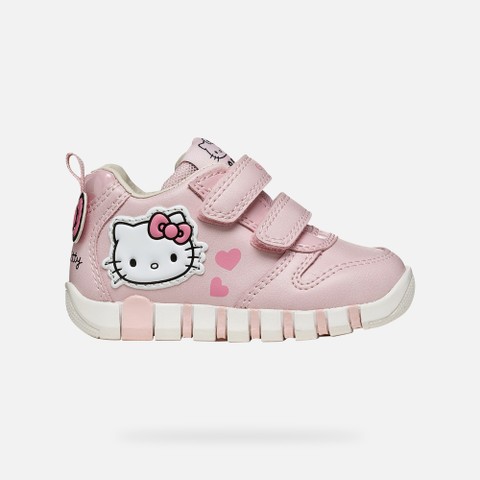 Hello Kitty Lauflernschuhe IUPIDOO BABY M&Auml;DCHEN Rosa - image number 1 | GEOX
